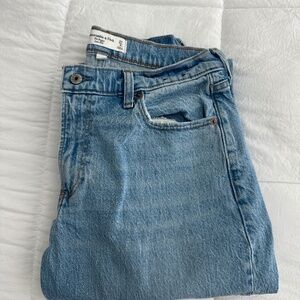 Abercrombie & Fitch Curve Love Low Rise Baggy